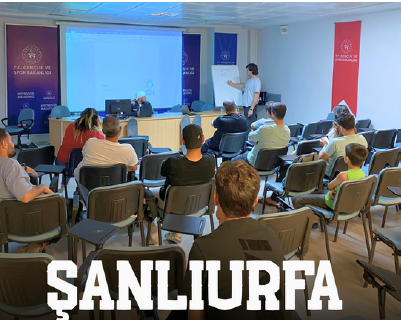 ŞANLIURFA’DA KAYKAY ADAY HAKEM EĞİTİM KURSU