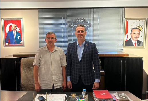 Taekwondo Federasyonu Başkanı Bahri Tanrıkulu’dan Başkanımız Fahrettin Yıldız’a Ziyaret