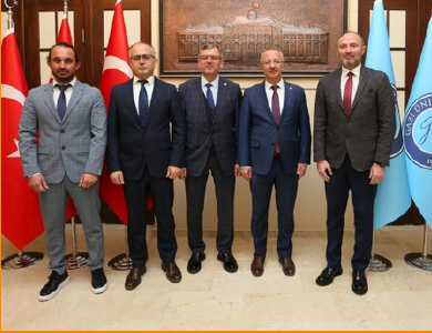 GAZİ ÜNİVERSİTESİ REKTÖRLÜĞÜNE ZİYARET