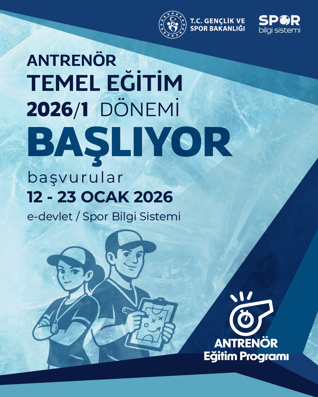 Antrenör Temel Eğitim 2026/1 Dönemi Başlıyor
