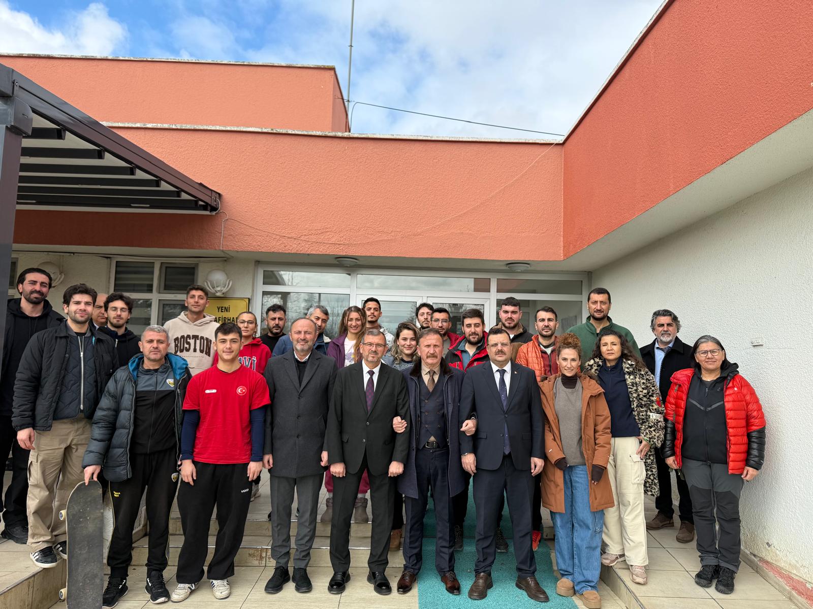 Ankara Spor Lisesi Kaykay Antrenör Kursuna Üst Düzey Ziyaret