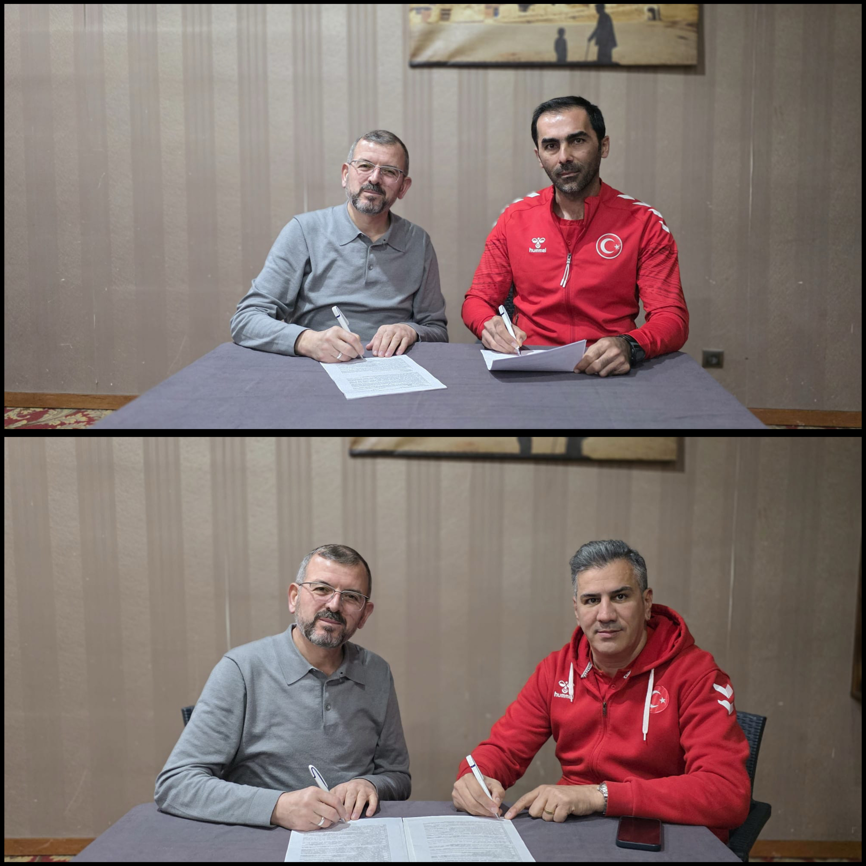 Mohsen Bohloli Zanjani ve Abolfazl Majidi ile Sürat Pateni Milli Takım Antrenörü Olarak Sözleşme İmzalandı