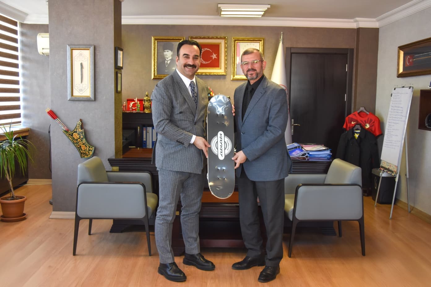 Türkiye Kaykay Federasyonu Başkanı Fahrettin Yıldız’dan Ankara Gençlik ve Spor İl Müdürlüğü’ne Ziyaret