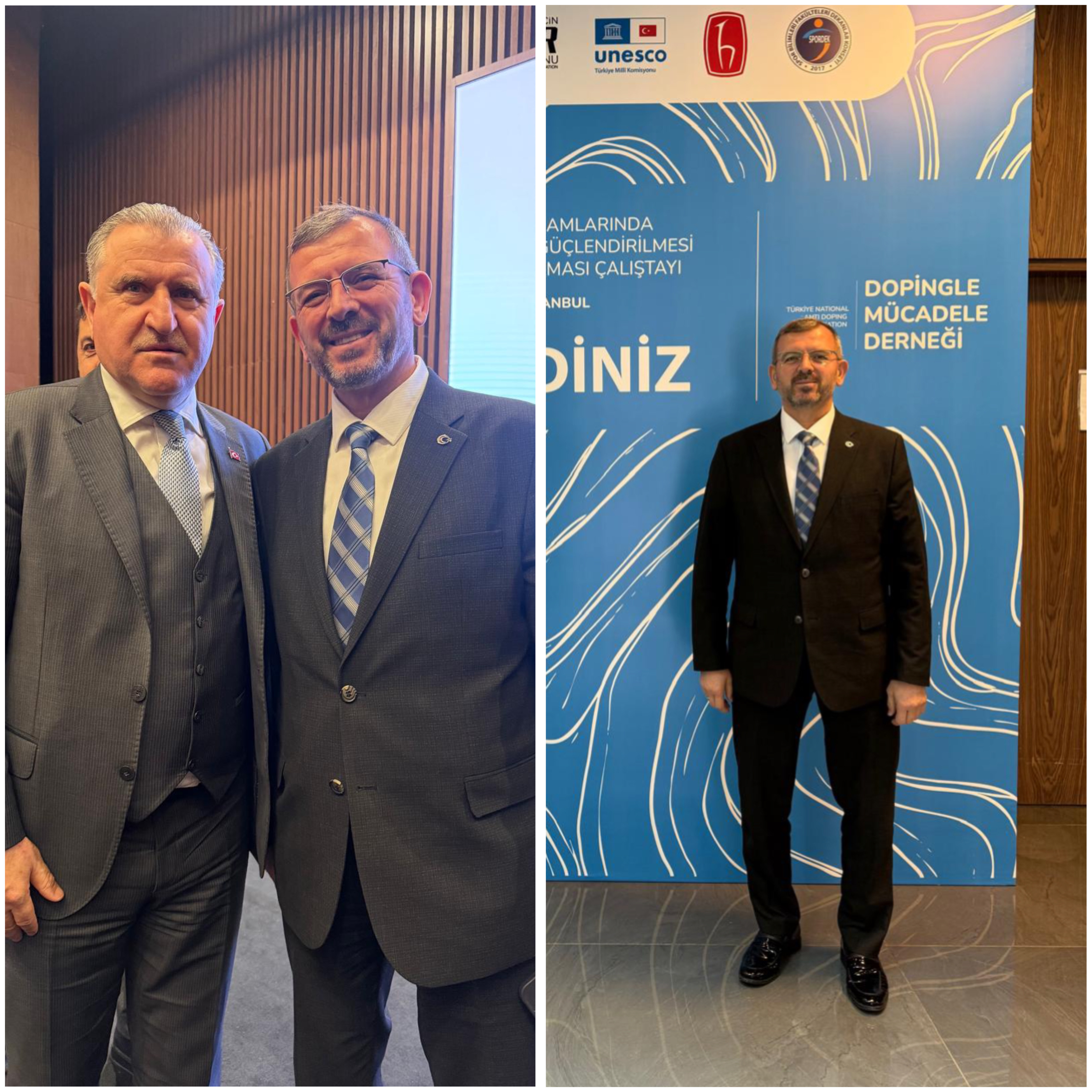 Federasyon Başkanımız Fahrettin YILDIZ, Dopingle Mücadele Çalıştayına Katılım Sağladı