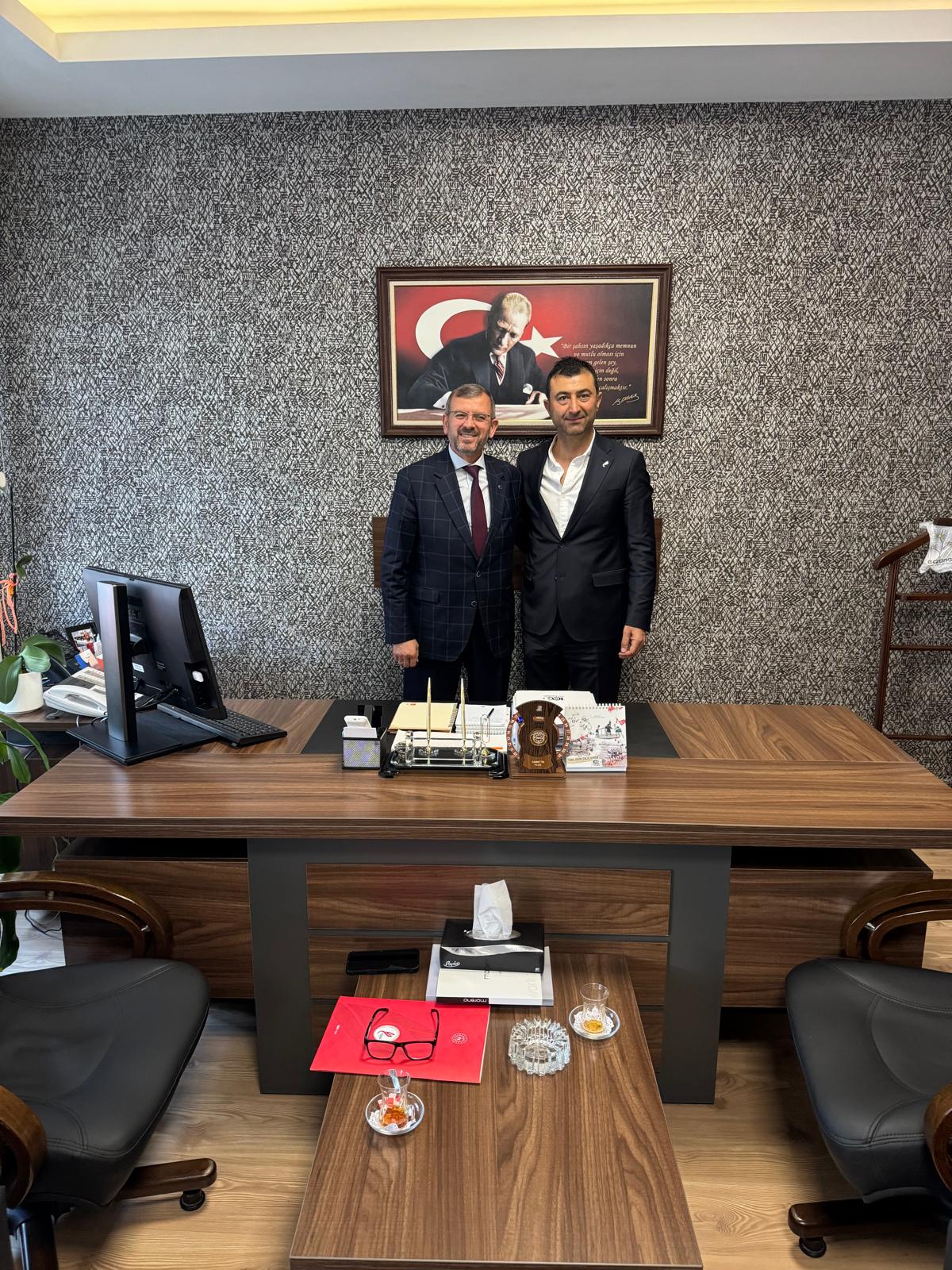 Türkiye Dans Sporları Federasyonu Başkanı Barış Korkmaz’dan Federasyonumuza Ziyaret