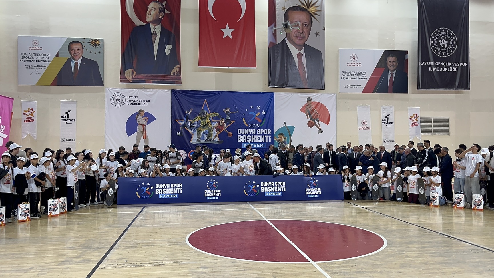 Uçan Kaykay Projesi’nin Kayseri Lansmanı Gerçekleştirildi