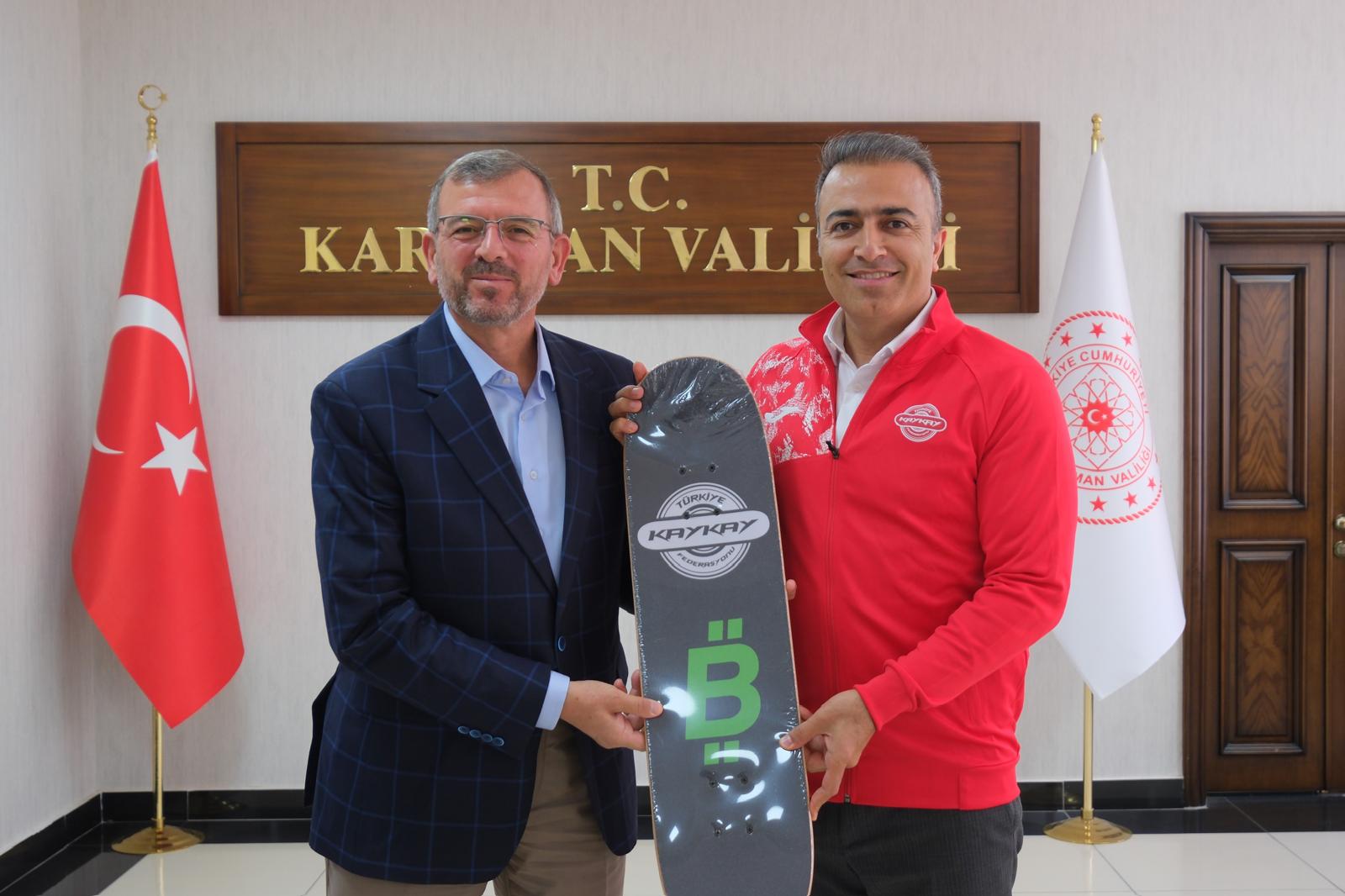 Karaman Valisi Hayrettin Çiçek’e Ziyaret