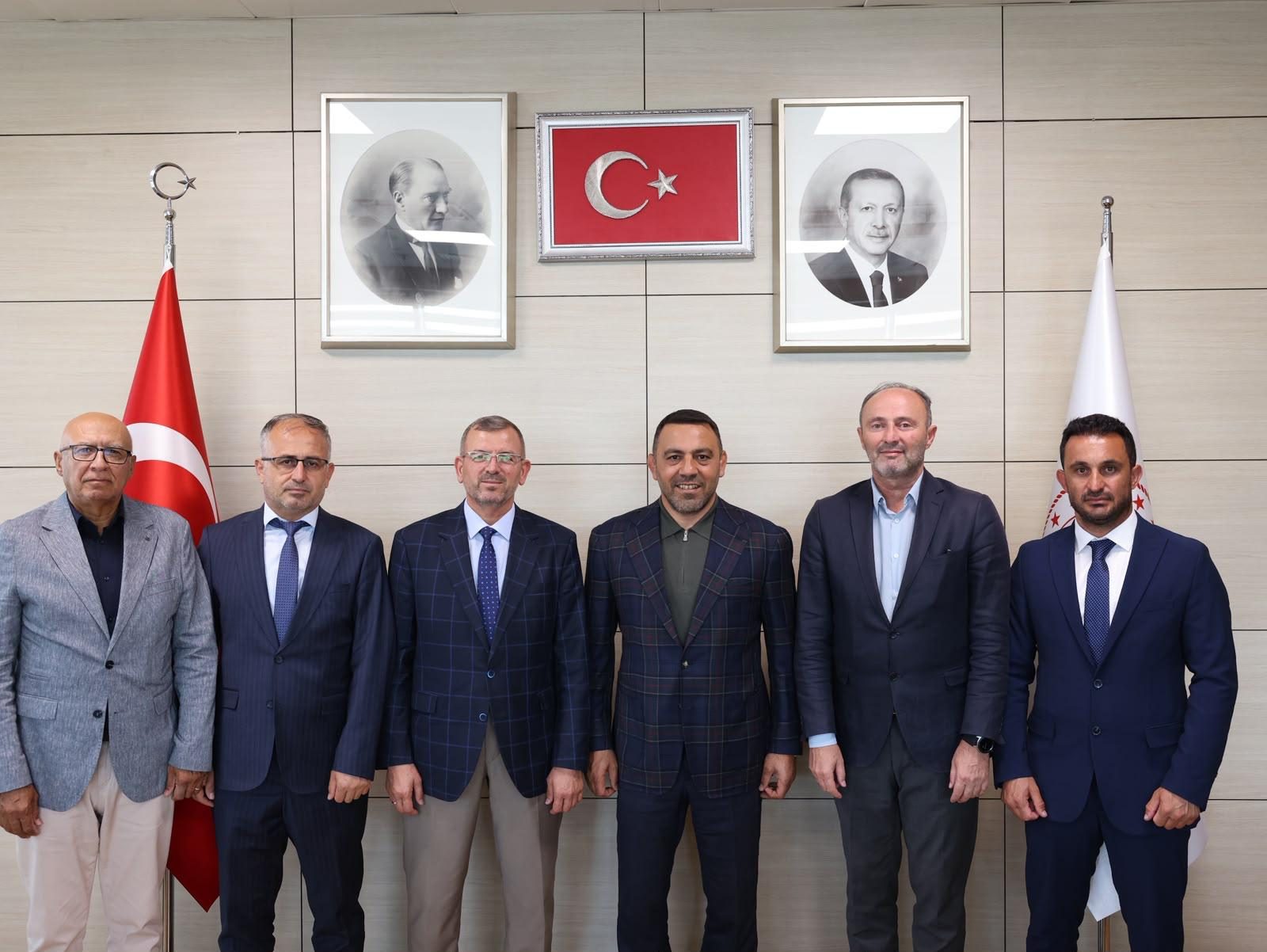 Başkanımız Fahrettin Yıldız’dan Gençlik ve Spor Bakan Yardımcısı Hamza Yerlikaya’ya Ziyaret